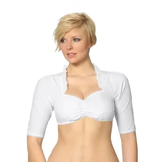 Stockerpoint Trachtenbluse B-1015 weiß 42