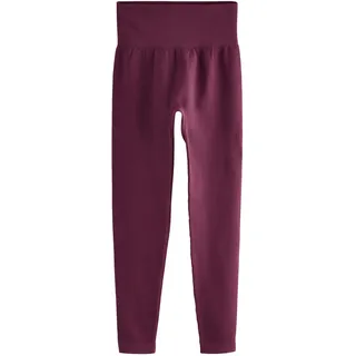 NEXT Damen Standard Nahtlos Gerippte Leggings mit hoher Taille - XL