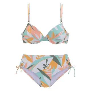 SUNSEEKER Bügel-Bikini Damen Gelb/Weiß 42 Cup B