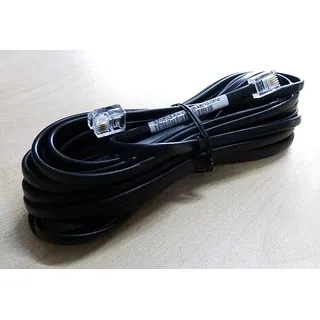 Anschlußschnur 6m Telefonkabel RJ11/RJ45 L30251-F600-A311 NEU