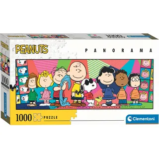 Clementoni Puzzle Panorama Peanuts Snoopy, 1000 Teile. (1000 Teile)