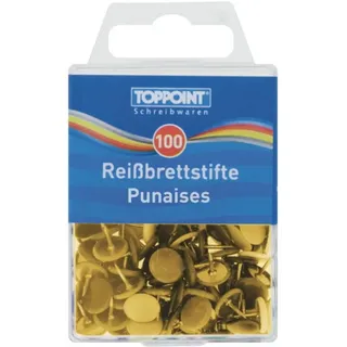 Stylex Reißbrettstifte, gold, 100 Stück