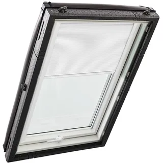 Roto Faltstore ZFA 94 x 118 cm / Fenstergröße (Velux) Weiß