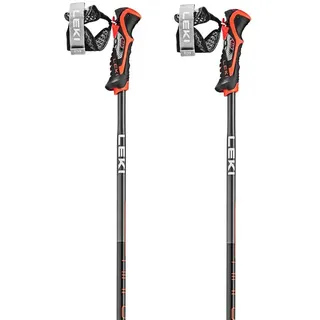 Leki Rennskistock Airfoil 3D Black/Dark Anthracite/Bright Red 135