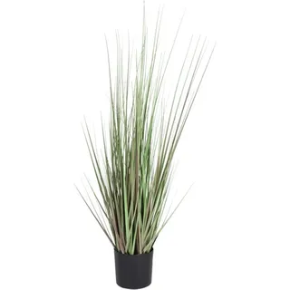 Buri - Künstliches Gras 90cm Dekogras Grashalm Kunstpflanze Zimmerpflanze Blumentopf
