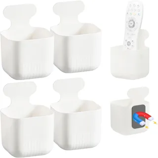 Toski Magnetischer Stiftehalter, 4 Stück Klein Magnetisch Marker Organizer | Stark Whiteboard Schwamm Magnetisch Ablage, Magnetische Ablage für Kühlschrank, Schließfach, Andere Magnetische Oberflächen