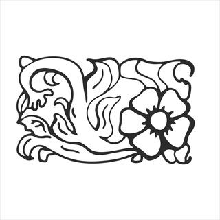 INDIGOS/Wandaufkleber-e163 wunderschöne Blume mit Ranken und Gewirr 160x97 cm- glasdekor, Vinyl, 160 x 97 x 1 cm