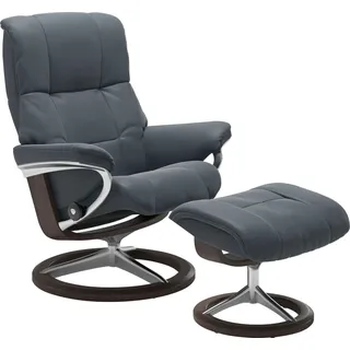 Stressless® Relaxsessel Mayfair blau 79 cm x 102 cm x 44 cm