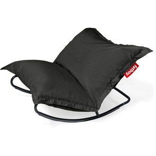Fatboy - Aktionsset: Rock 'n' Roll Lounge Chair, schwarz + Original Outdoor Sitzsack, thunder grey