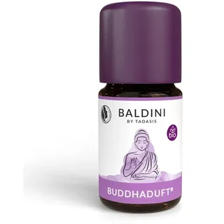Baldini Buddhaduft – Naturduftmischung mit 100 % naturreinen ätherischen Ölen – entspannend & harmonisierend – Duftkomposition aus Benzoe, Sandelholz, Tonka u. a. – 5 ml