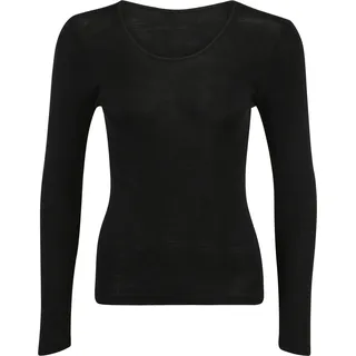 MEY Exquisite Shirt Langarm Schwarz M