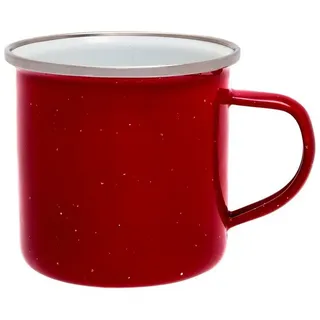 Origin Outdoors Emaille Tasse rot
