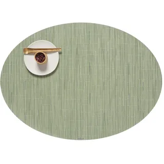 Chilewich Tischset Bamboo Oval Spring Green