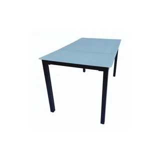 None Gartentisch 140 x 73 cm Schwarz