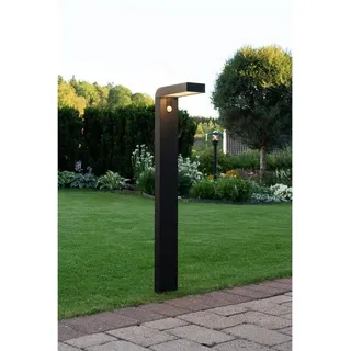 Star Trading Solarleuchte Aluminium, Kunststoff 820,0 cm mit Bewegungssensor schwarz