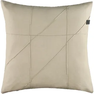 Schöner Wohnen Dekokissen Pleat 45 x 45 cm Beige