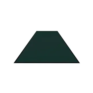 Schmutzfangmatte Colorstar, dunkelgrün, waschbar, glatter Rücken 7460150200150-C15 , Maße (B x T): 150 x 200 cm