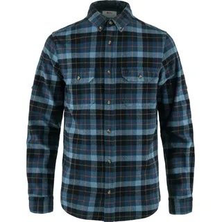 Fjällräven Singi Heavy Flannel Hemd Dunkelblau S