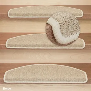 Stufenmatten Rambo New Halbrund SparSet - Beige 15 Stück - Beige