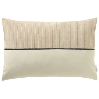 Tom Tailor Kissenbezug Cord 58 x 38 cm Beige