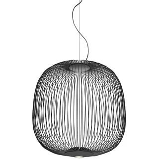 Foscarini - Spokes Pendelleuchte 2, graphit, mit MyLight, normal