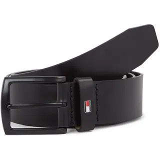 Tommy Hilfiger Denton Matte 3.5 Cm Gürtel Black 90 cm