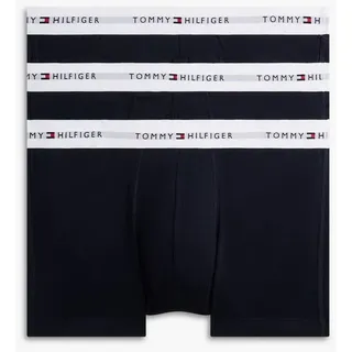 Tommy Hilfiger Trunk unifarben blau S 3er Pack