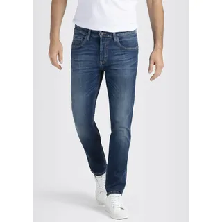 Straight-Jeans MAC "Arne Pipe" Gr. 30, Länge 32, blau (blue stonewash) Herren Jeans Straight Fit
