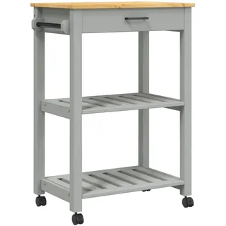 vidaXL Küchenwagen MONZA 60x40x90 cm Massivholz Kiefer Modell 2