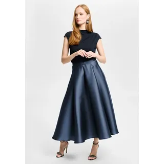 Swing Faltenrock Damen Indigo 36