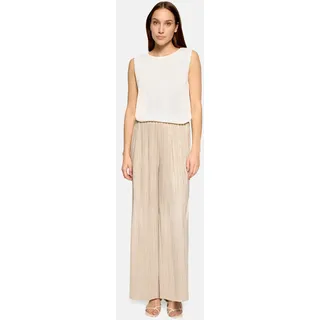 Betty Barclay Culotte Damen mit Glanzeffekt Grau Beige 38