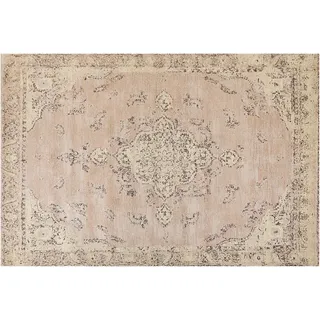 Beliani Matarim Kurzflorteppich 200 x 300 cm Beige