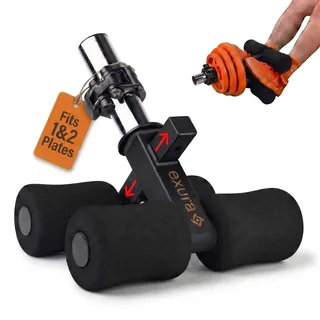 Tib Bar Adjustable Exura Fit Both 2 And 1 Inch Plates, Premium Quality Tibialis Trainer, Calf Raise, Tibialis Bar, Ben Atg Equipment, Atg Tib, Tibialis Raise, Calf Trainer