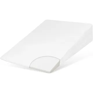 eloneo Bett Keilkissen, Bettkeil, 100x100 cm, Visko-Mineralschaum, Matratzenerhöhung,