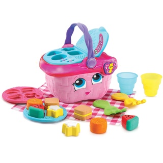 Leapfrog VTech Picknickkorb Formen und Geschmacksrichtungen, Nestbares Spielzeug für Kinder ab 1 Jahr, Sortieren, Sortieren, Manieren, ESP Version
