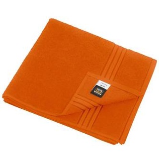 Bath Towel Badetuch in flauschiger Walkfrottier-Qualität orange, Gr. one size