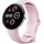 41 mm Bluetooth + LTE polished silver Sportarmband rose quartz