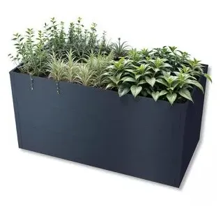 Metzler Hochbeet 150 x 75 x 77 cm Anthrazit