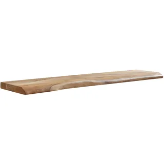 KADIMA DESIGN Wandregal 120 x 4 x 26 cm Beige