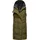 Damen lange wasserdichte Winter Steppweste mit Kapuze Vest Light Olive23 Gr M M