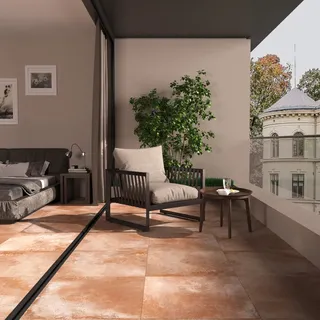 Terrassenplatte Norde 60 x 60 x 2 cm terra
