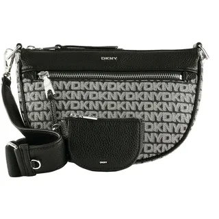 DKNY Zoie Crest Umhängetasche Leather Black