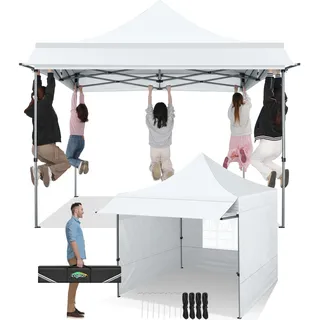 cobizi Faltpavillon 3 x 3 m Weiß