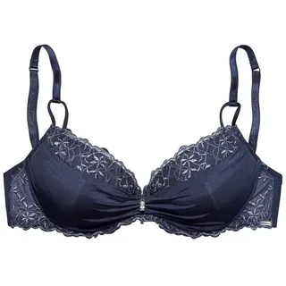 MARIE CLAIRE Push-up-BH mit Bügel blau 70B