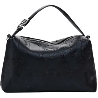 DESIGUAL All Mickey Bergamo Schultertasche Kunstleder Black
