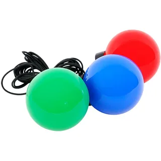 EGLO Kugelleuchte Kunststoff D 15 cm 3er Set mehrfarbig