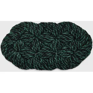 Coco Door Mat Swirl - green - ONE SIZE
