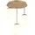 HARMON 3 rund gold/beige