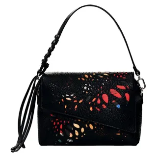 DESIGUAL Notus Print Phuket Schultertasche Synthetik Black