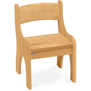 BioKinder Levin Kinderstuhl Holzstuhl Stuhl für Kinder aus zertifiziertem Massivholz 36 x 36 x 55 cm
